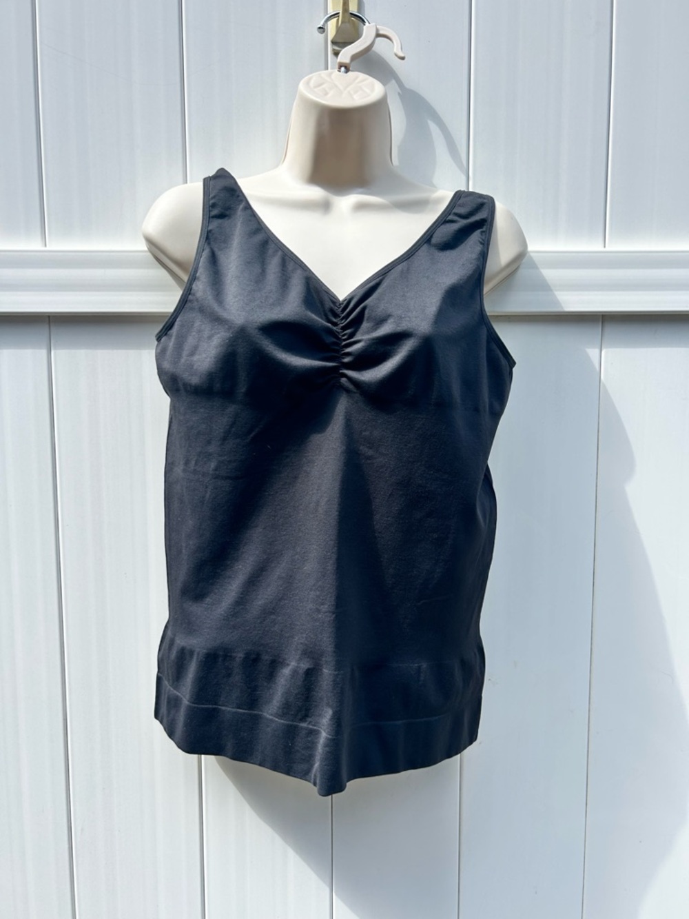Cacique Shapewear Women’s Black V-Neck Cami | Size 18/20